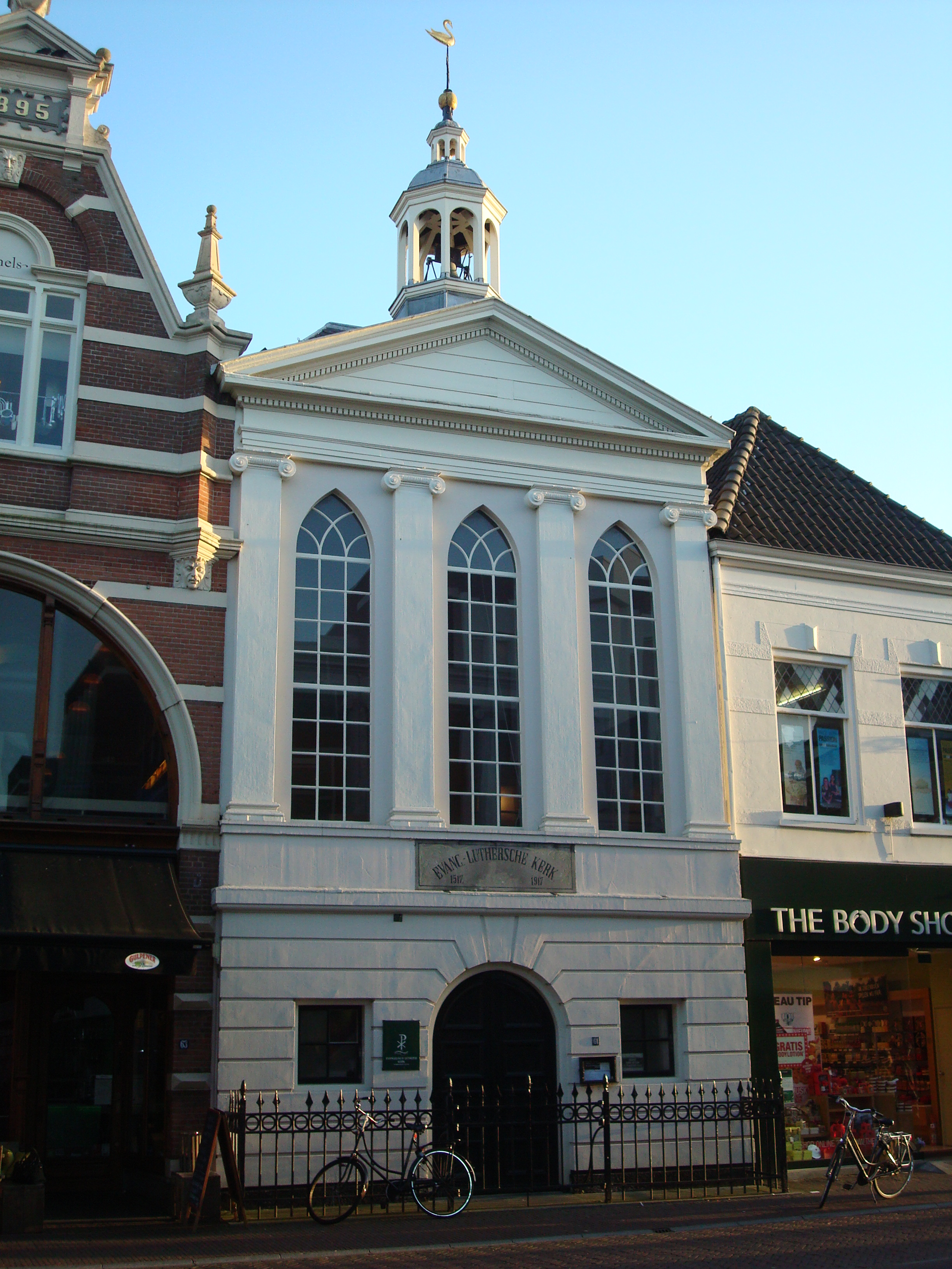 Evangelisch Lutherse kerk frontzijde