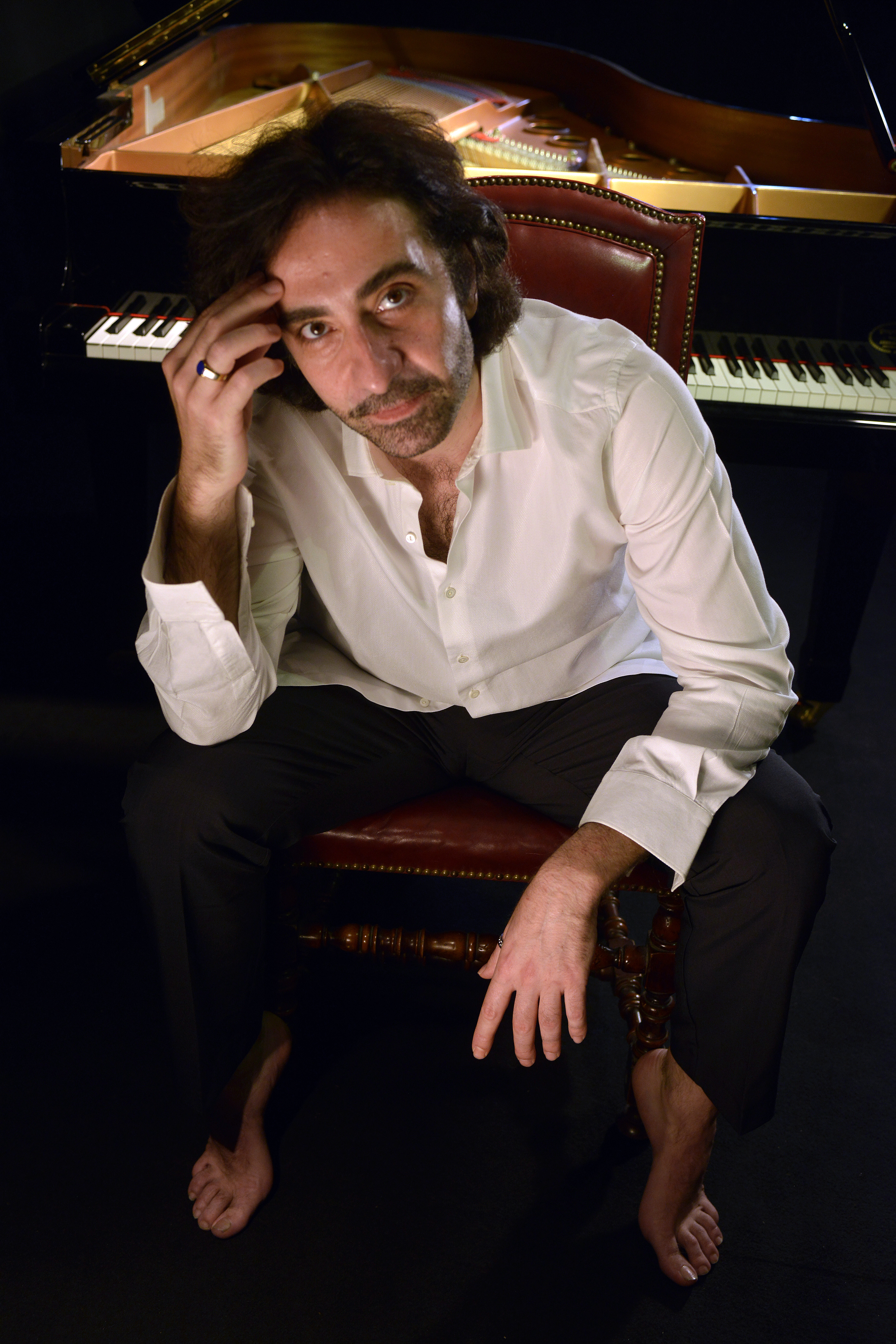 De Italiaanse pianist en dirigent Alessandro Conti