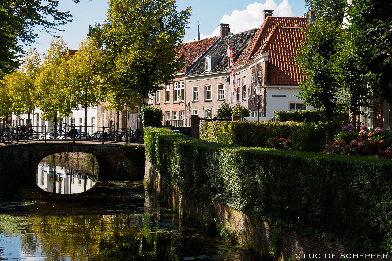 Grachtje in Amersfoort, foto Luc de Schepper