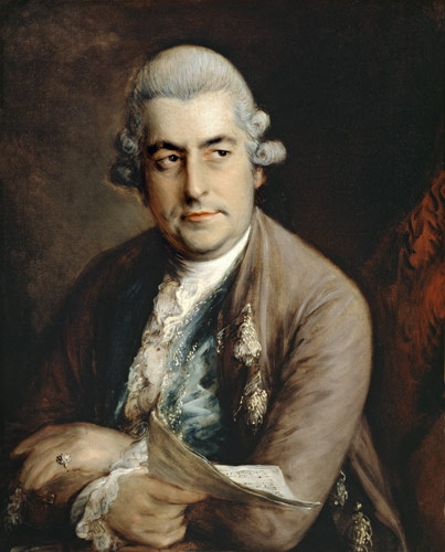 Johann Christiaan Bach, afb. Thomas Gainsborough