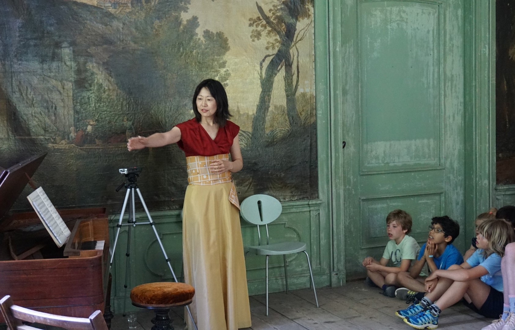Kaoru Iwamura in Kasteel Loenersloot