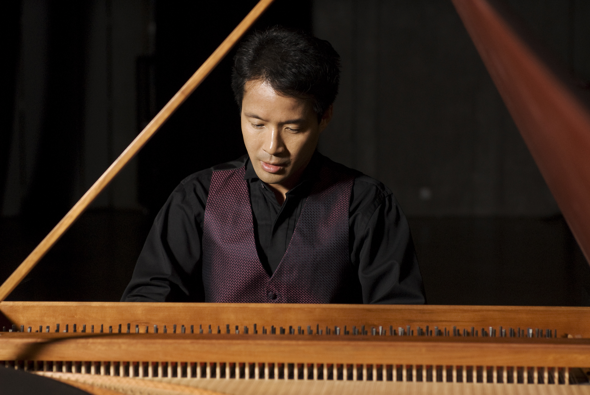 David Chung on fortepiano