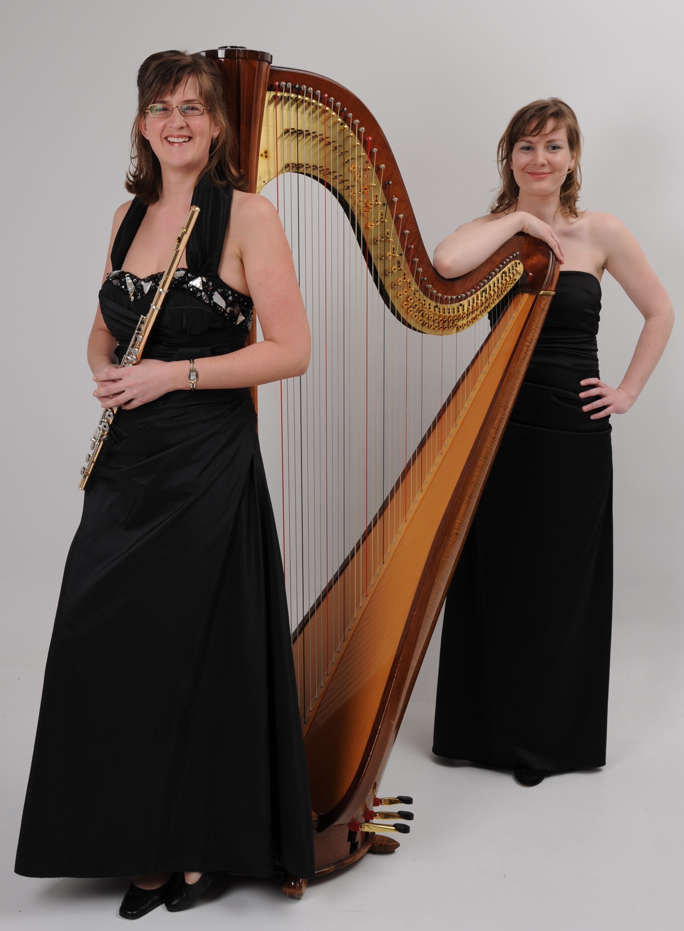 Duo Puur: Petra van den Dolder - fluit en Annegreet Rouw - harp 