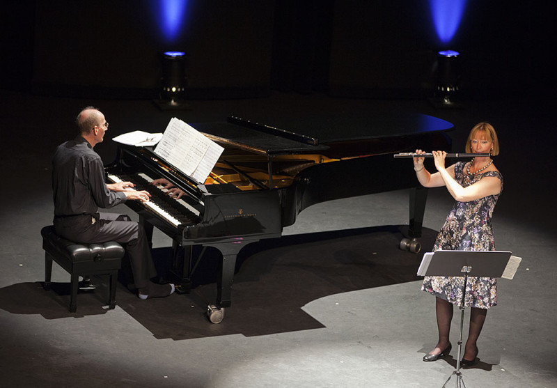 Elizabeth Walker en Richard Shaw in concert, Gland, Switzerland 2-5 Oct 2014