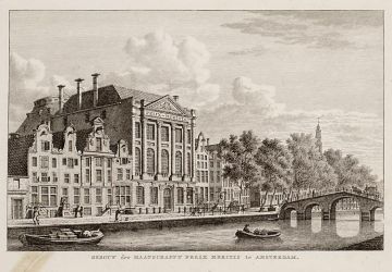 Felix Meritis, Jan Bulthuis, 18de e.gravure, TIN