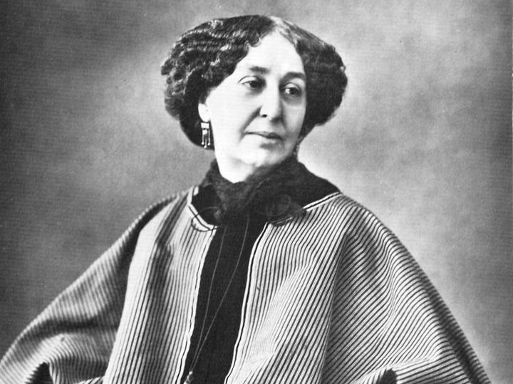 George Sand, foto Félix Nadar, 1864
