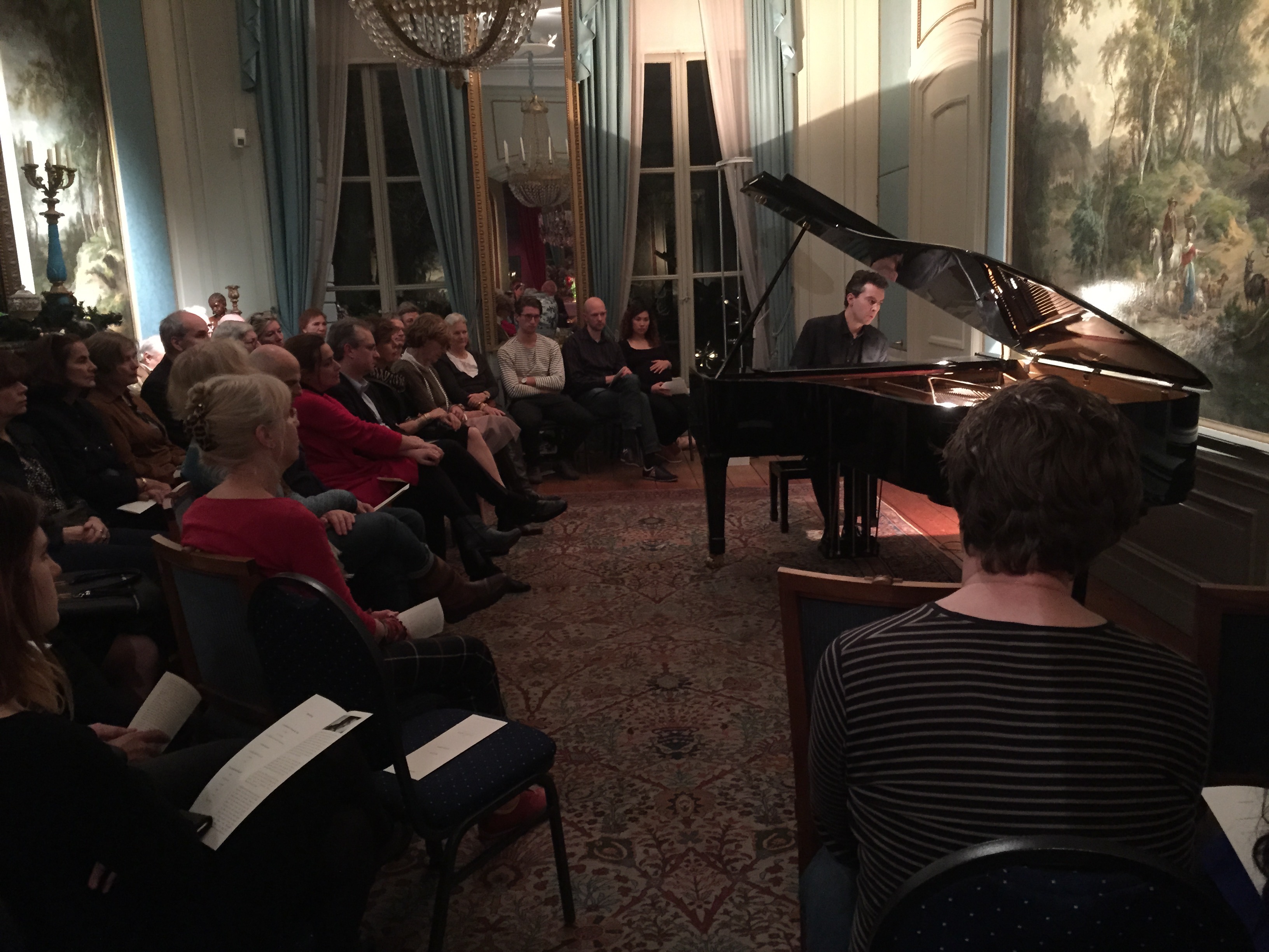 Goran Filipec pianorecital in Blauwe Kamer, 17december 2015