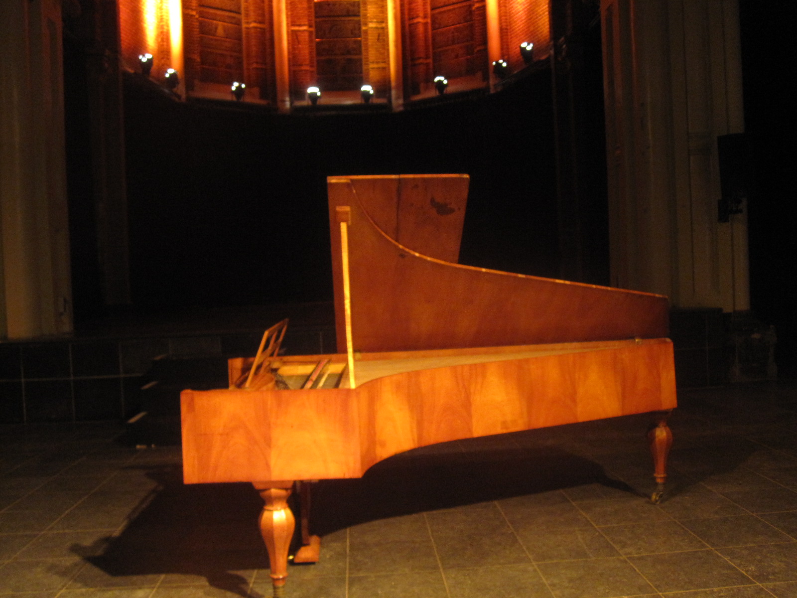 Rosenberger fortepiano vleugel in de Posthoornkerk