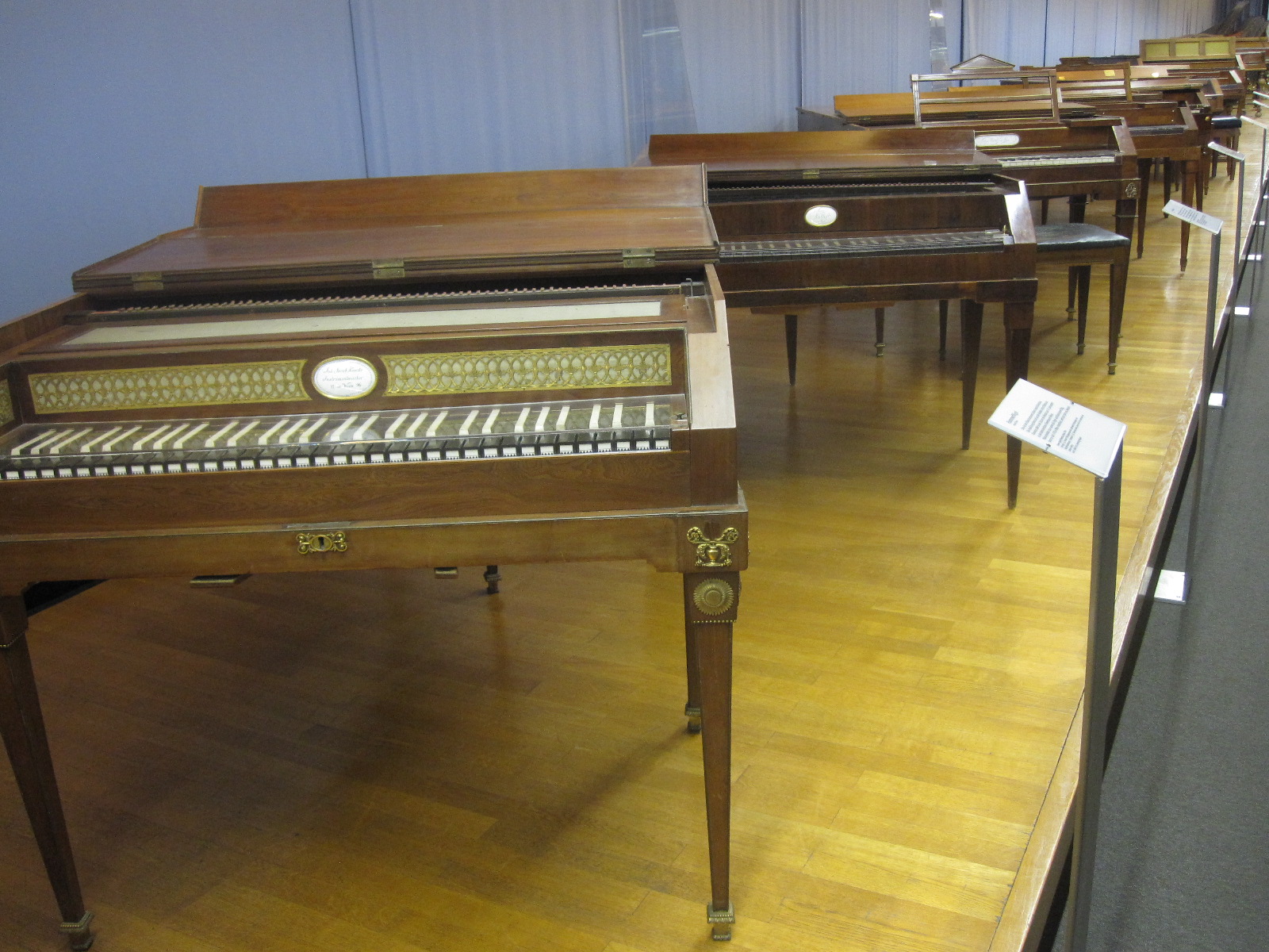 Collectie fortepiano's, National Germanisches Museum Neurenberg
