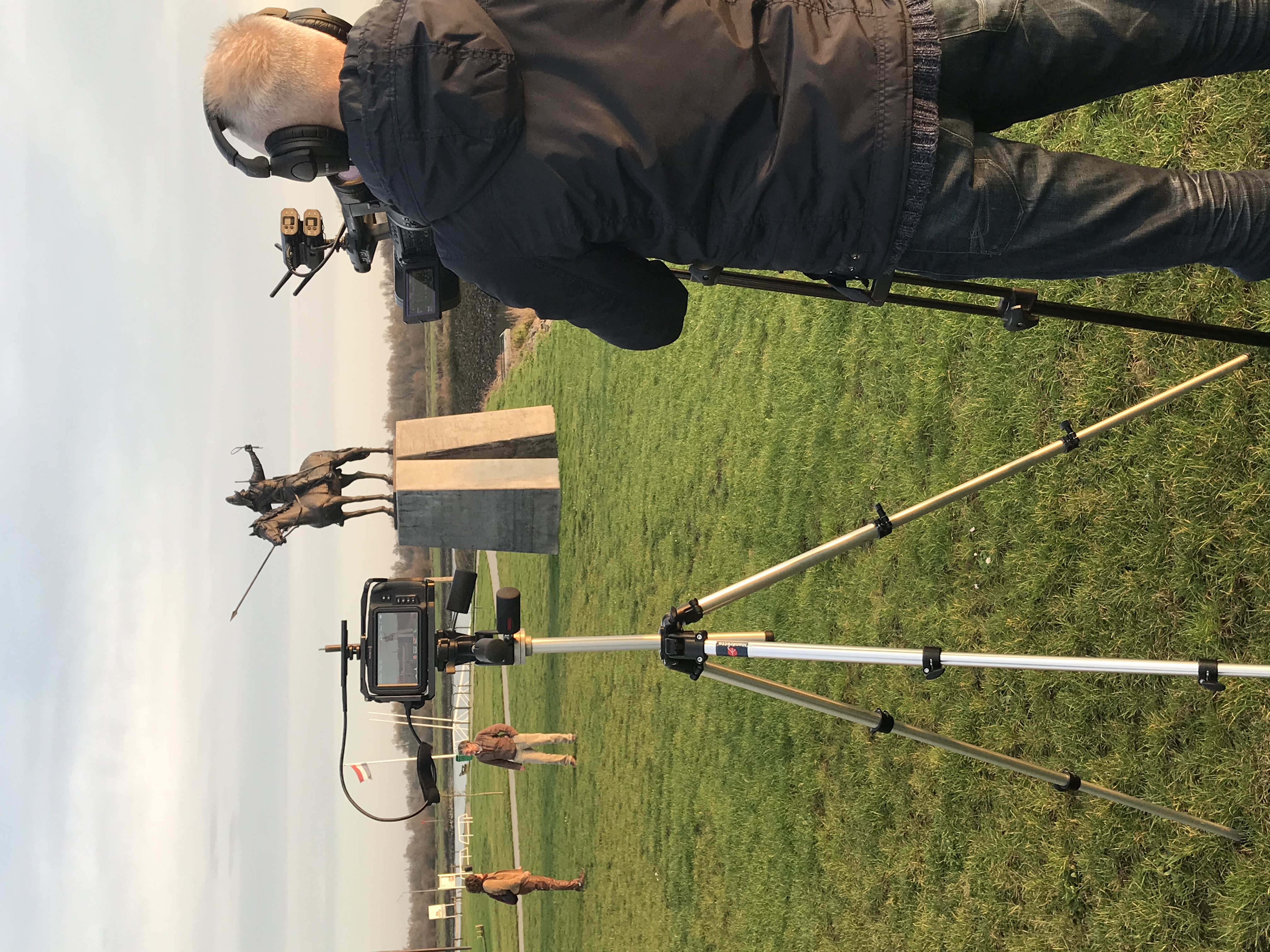 Filmopnames aan de IJssel - Filming by the IJssel : Michel Agterberg - cinematographer