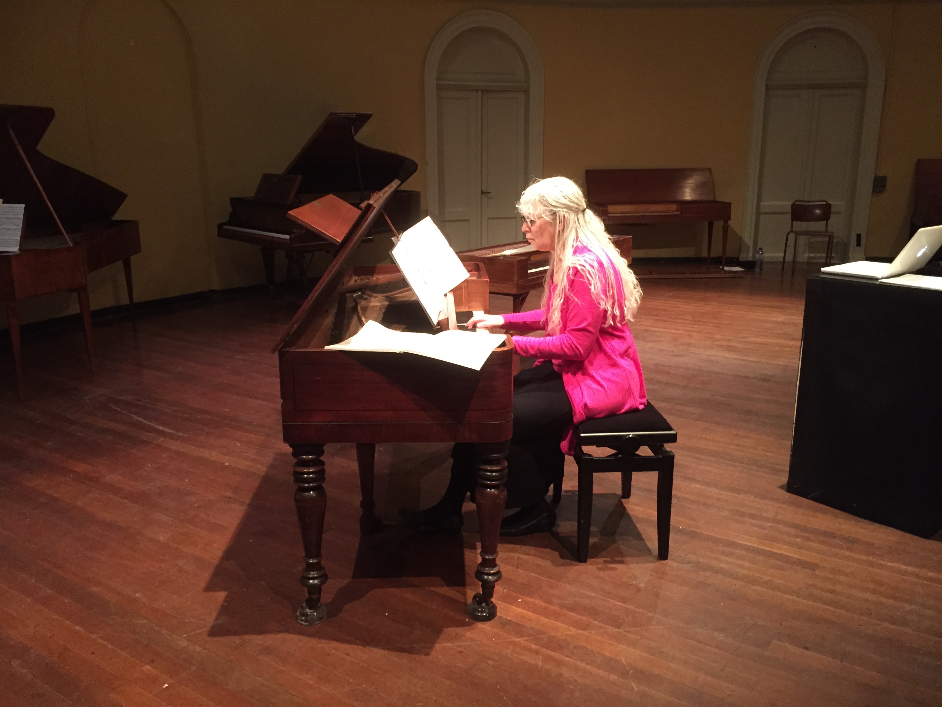 Joyce Lindorff speelt in Felix Meritis, 23 oktober 2015