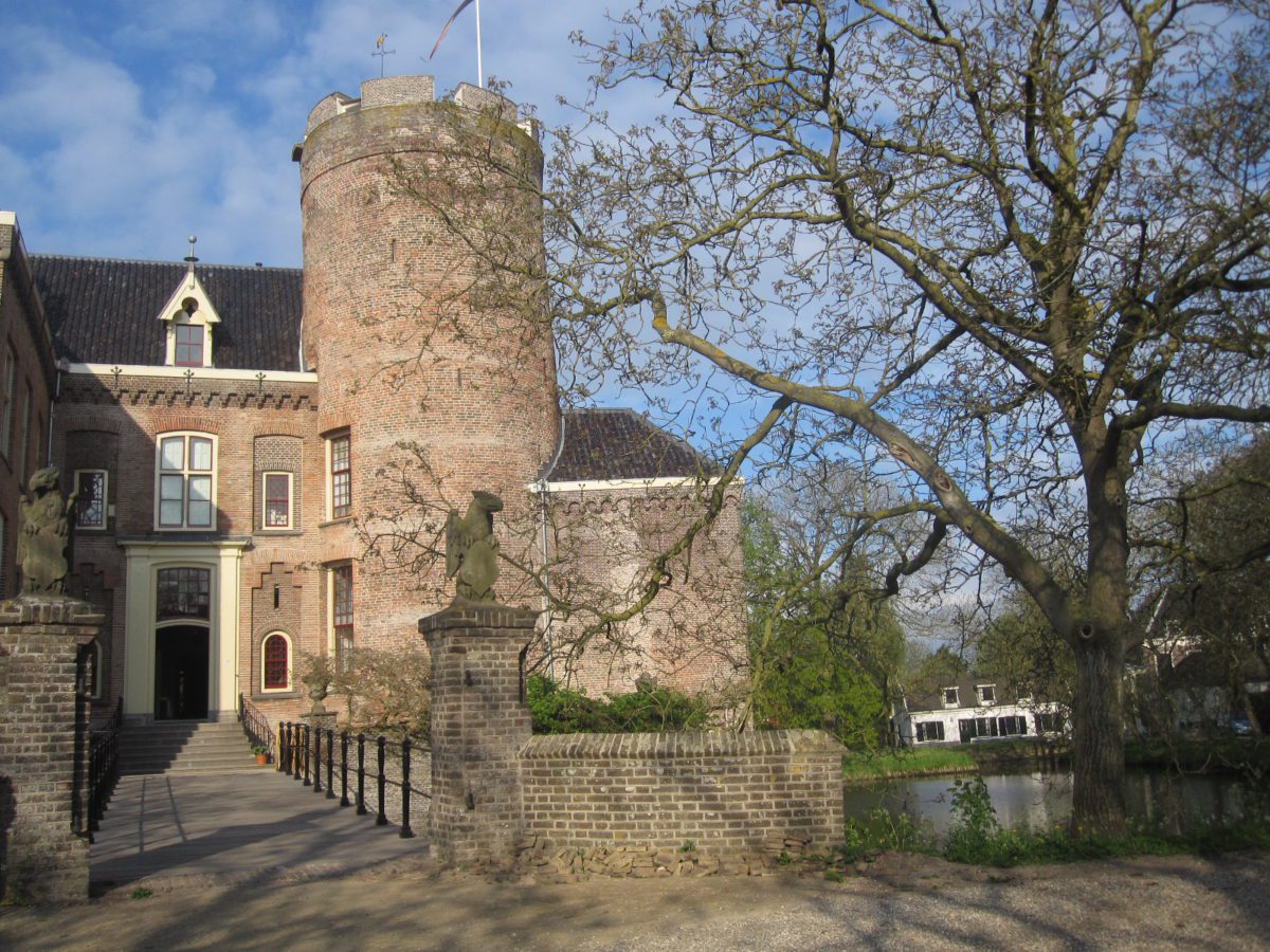 Kasteel Loenersloot in wintertijd