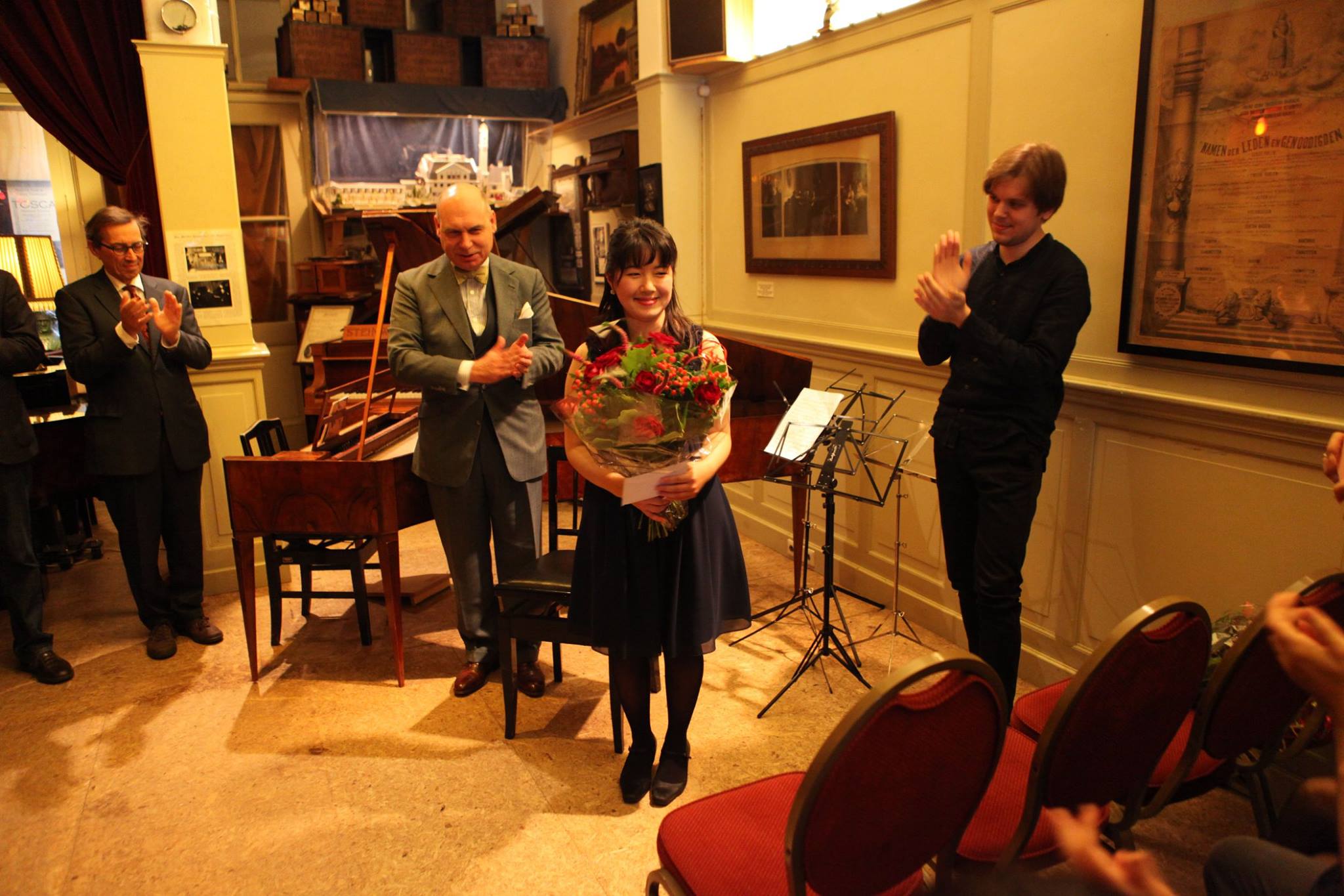 Mao Omori, winnares 2e prijs International Geelvinck Fortepiano Concours 2016