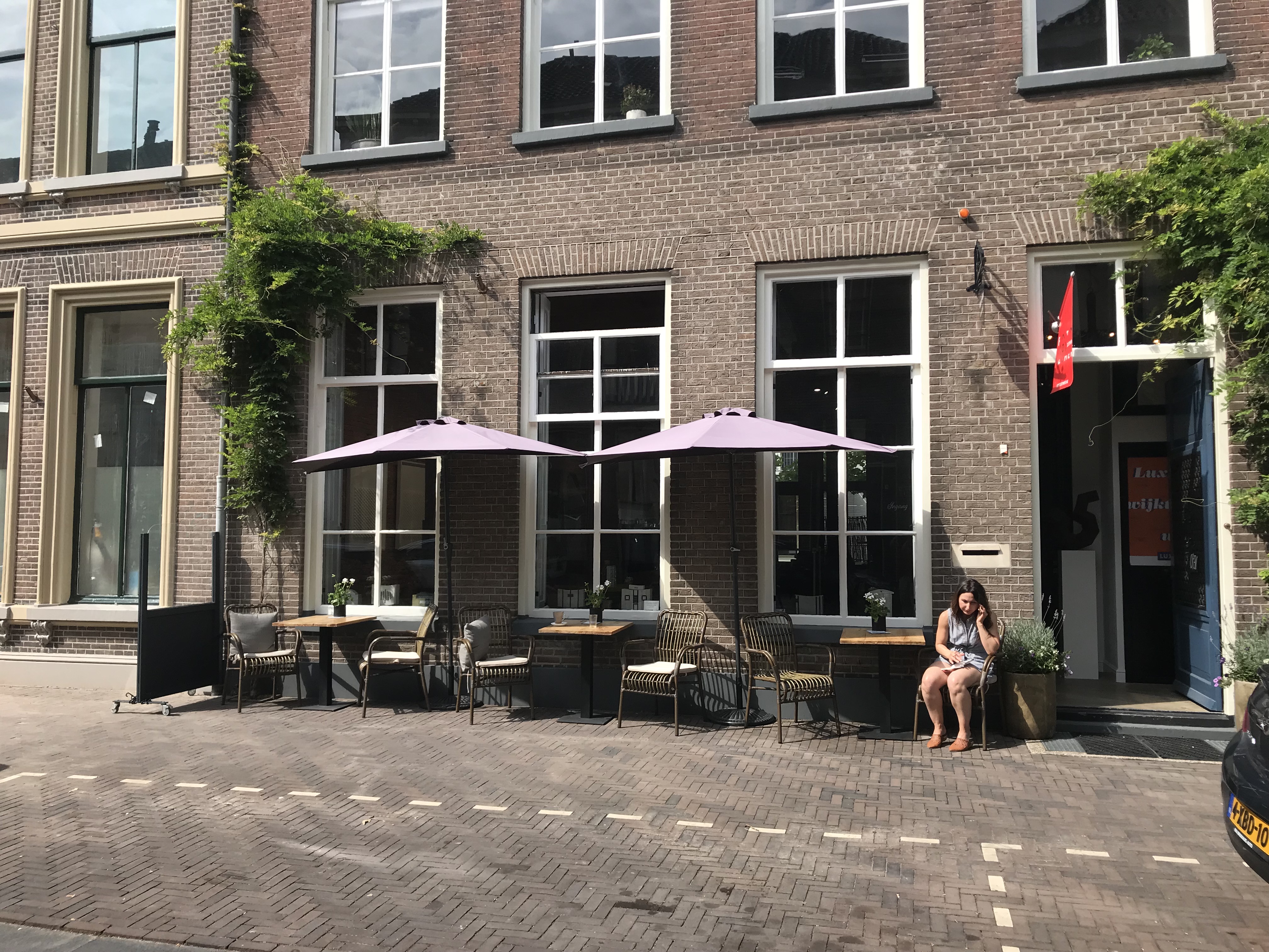 Marspoort Galerie, van buiten gezien