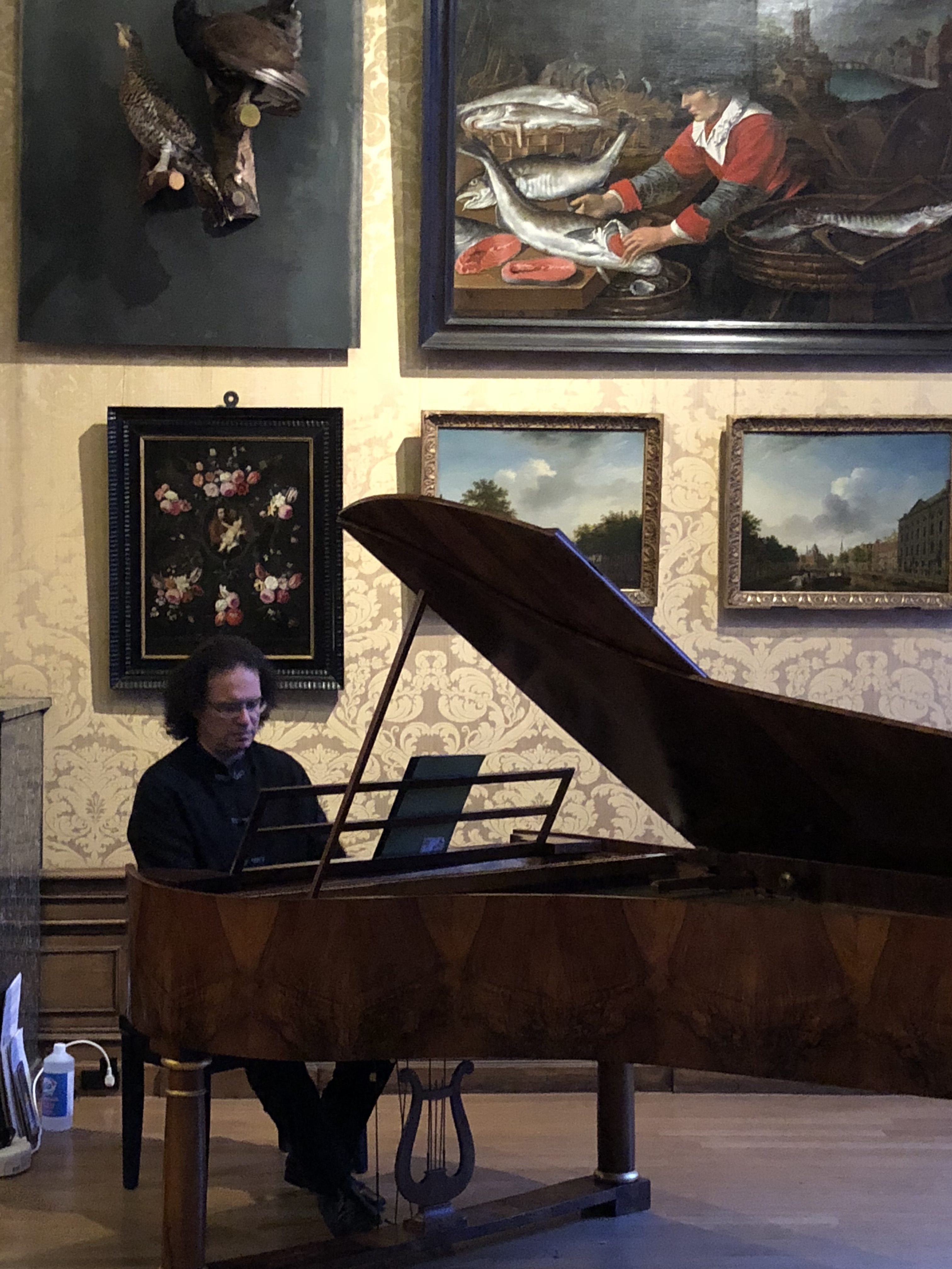 Michael Tsalka aan de Haschka fortepiano ca 1825