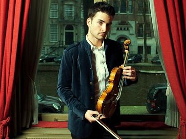 Niek Baar - violist, foto Jelle de Boer