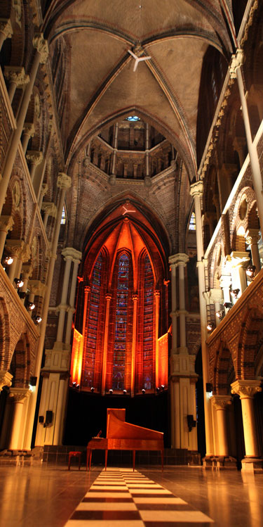 ambiance van de Posthoornkerk