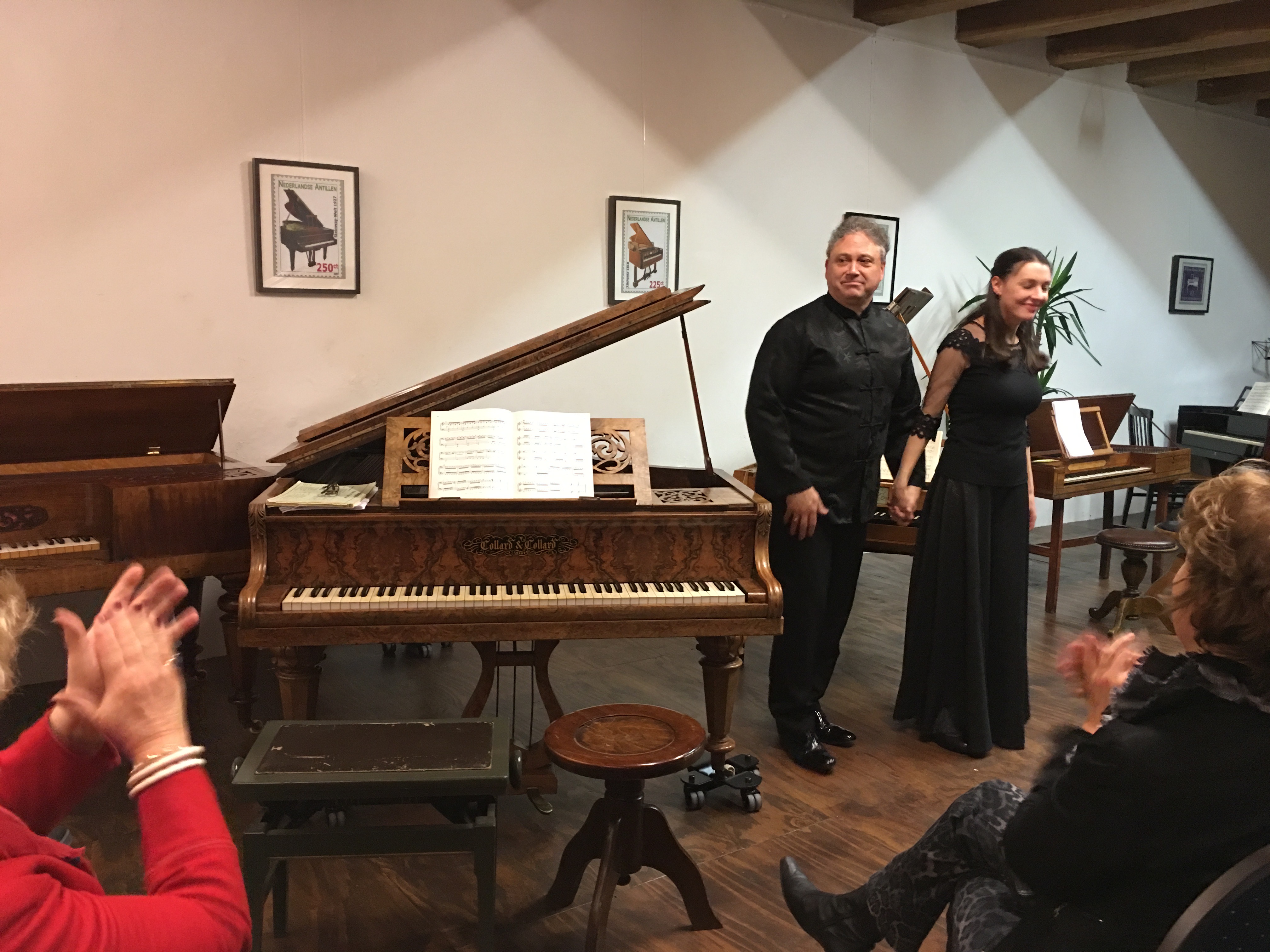 Richard Egarr & Alexandra Nepomnyashchaya in Muziek Museum Zutphen, december 2017