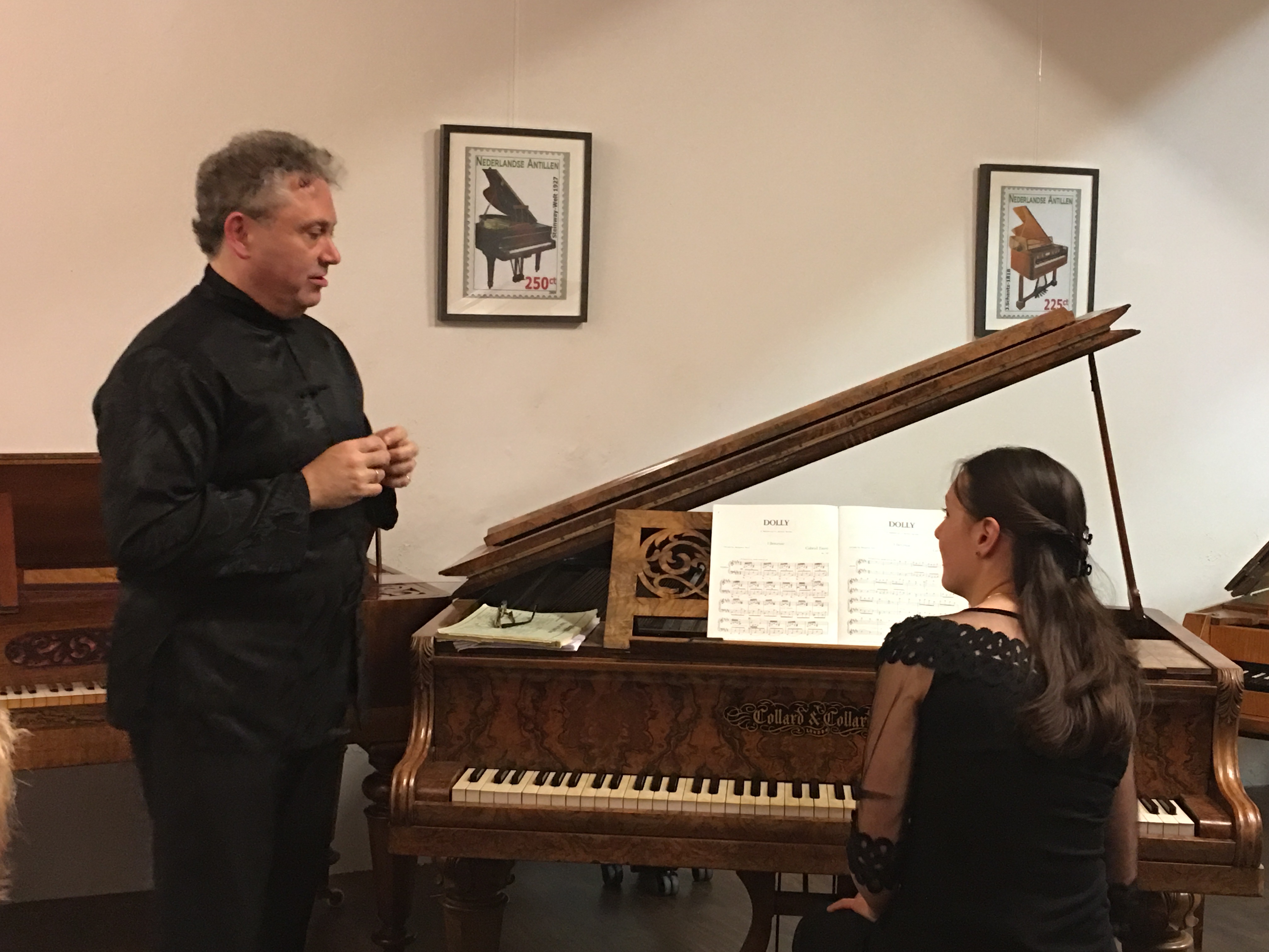 Richard Egarr en Alexandra Nepomnyashchaya 