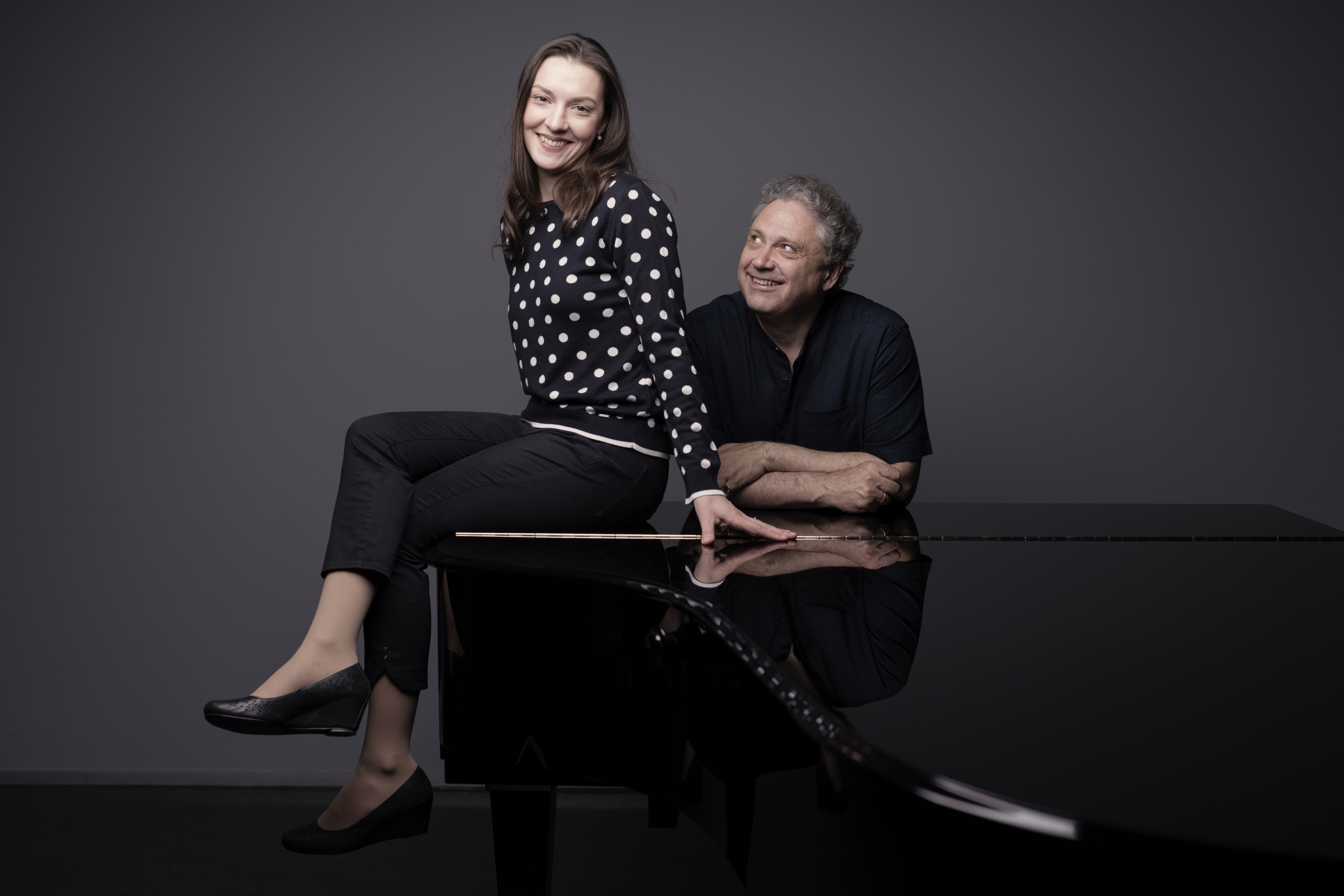 Richard Egarr & Alexandra Nepomnyashchaya, foto: Marco Borggreve