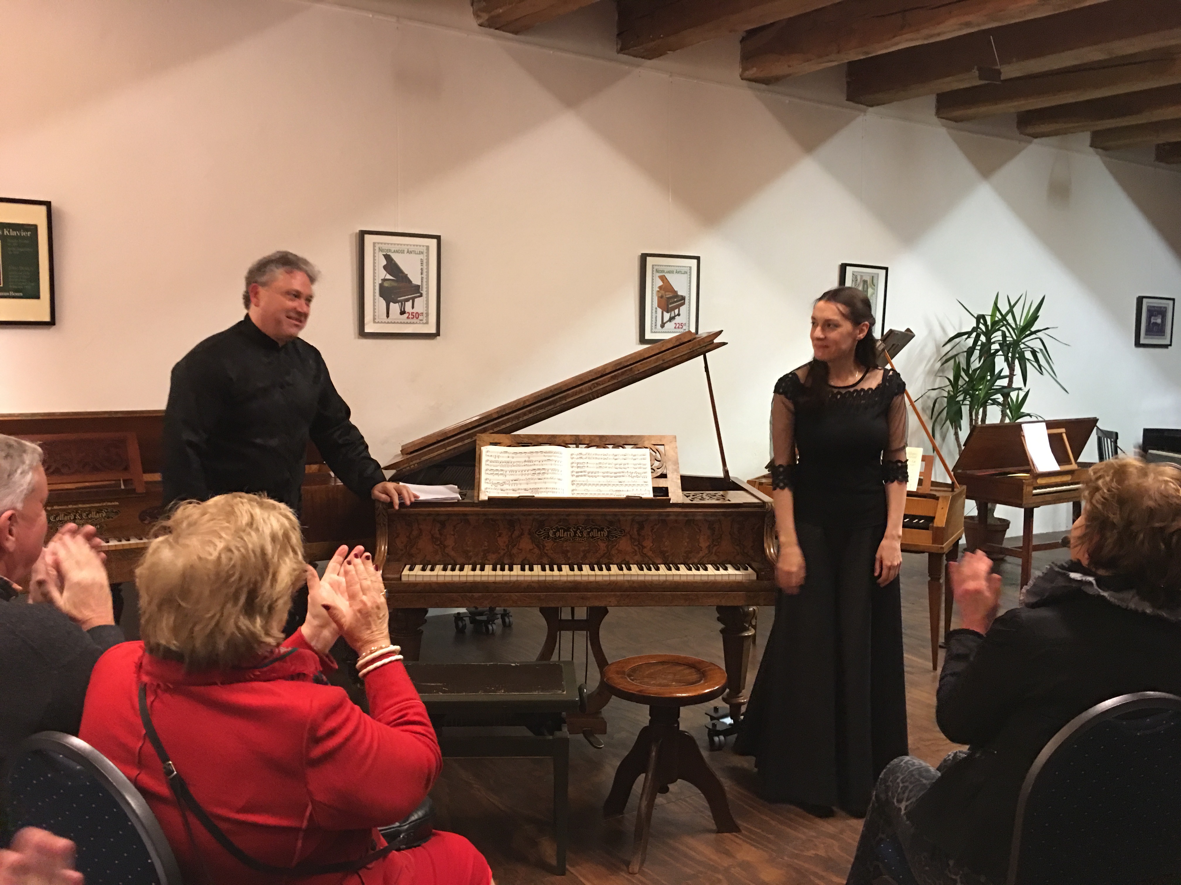 Richard Egarr & Alexandra Nepomnyashchaya in Muziek Museum Zutphen, december 2017