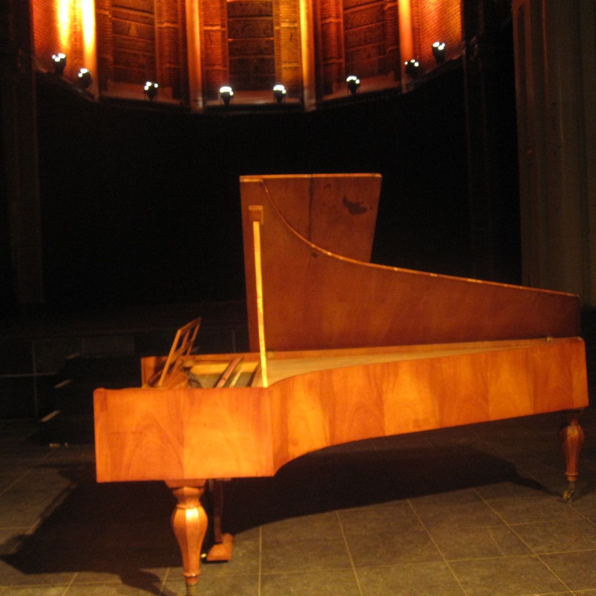 Rosenberger fortepiano 1830 in Posthoornkerk 2013