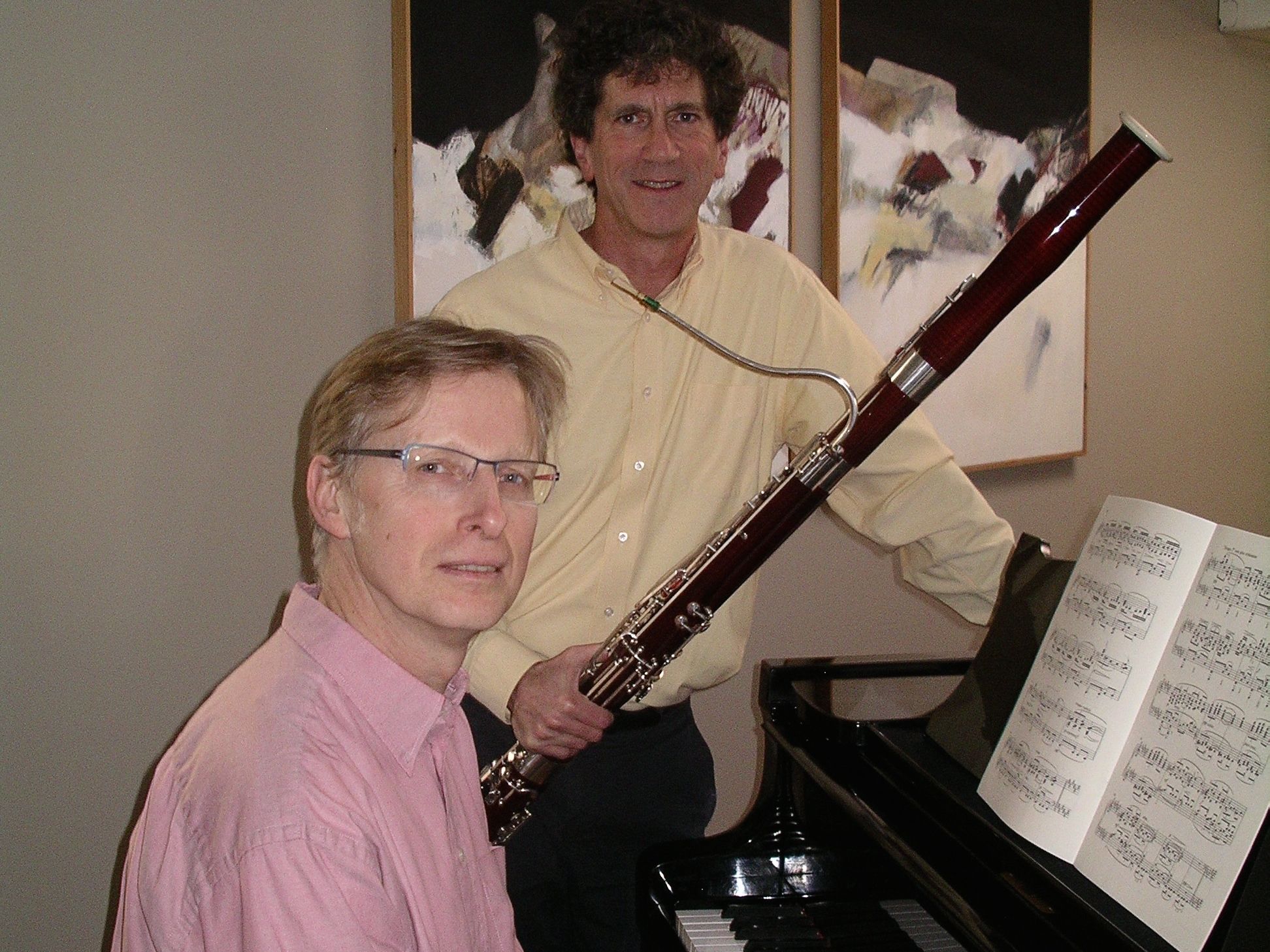 Ruud van Odenhoven - piano en Jonathan Reeder - fagot