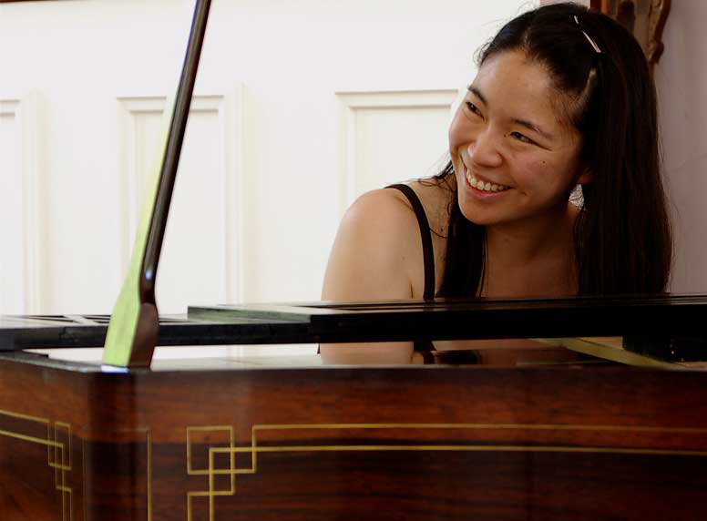 Shuann Chai aan fortepiano