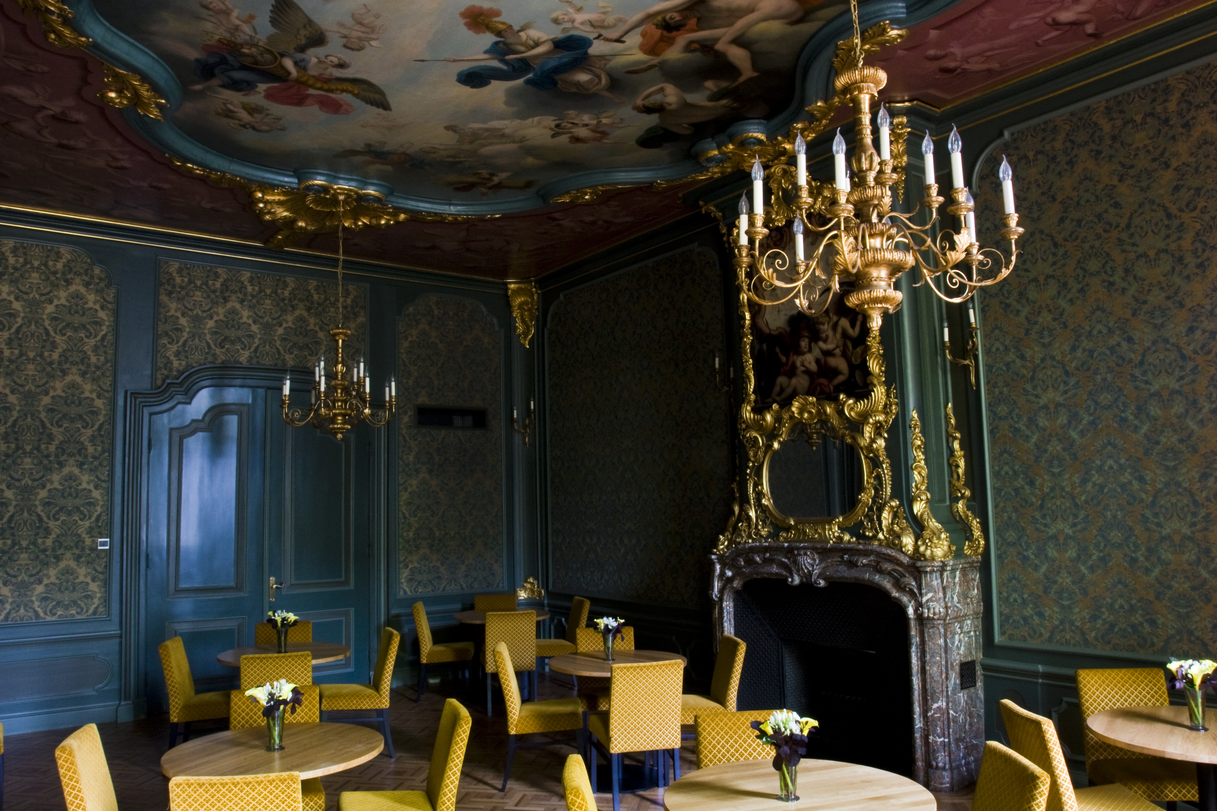 Tassenmuseum: 18de eeuwse stijlkamer