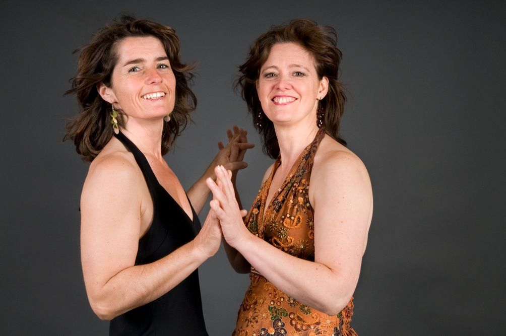 Ursula Dütschler (l) en Francine van der Heijden (r)