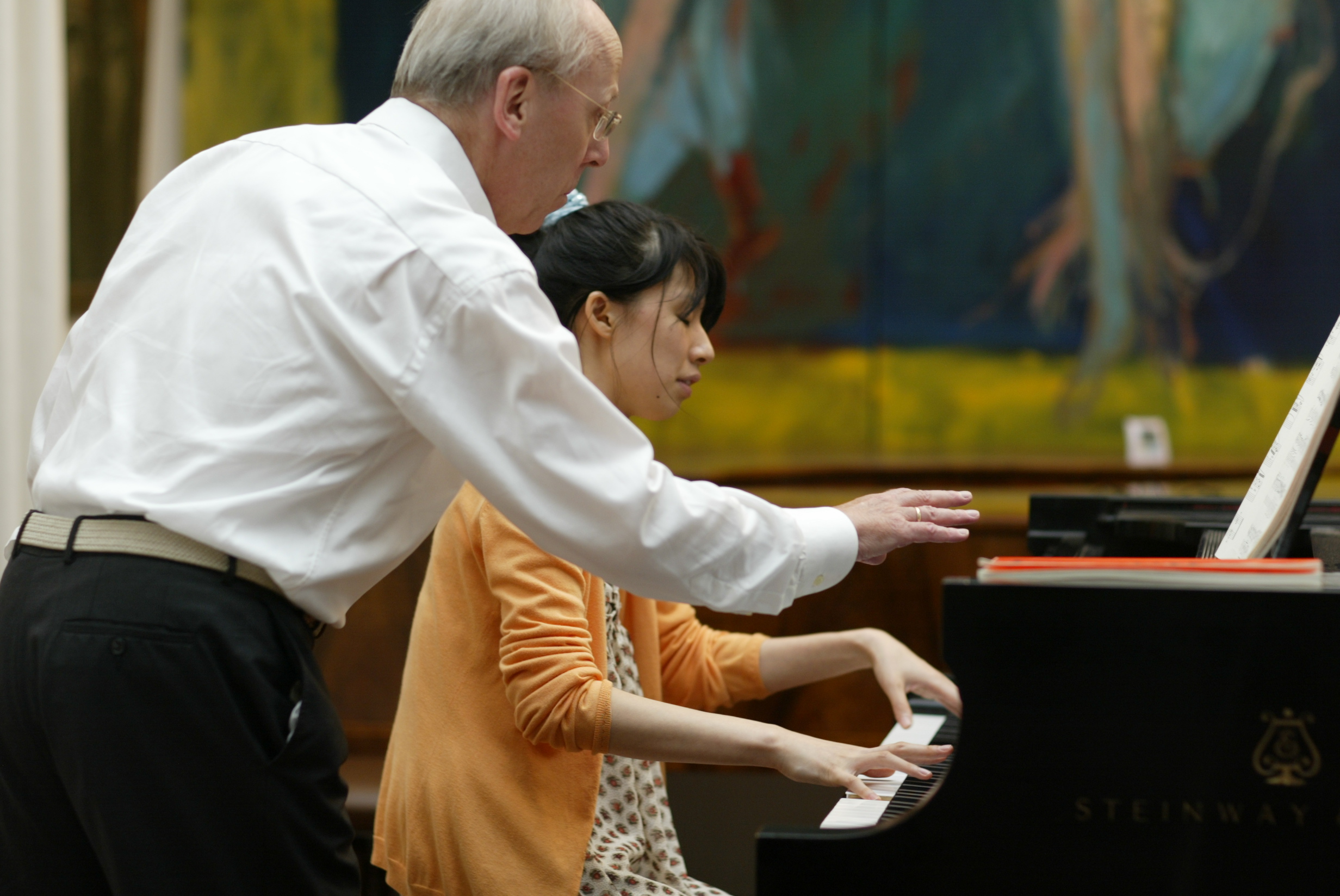 Willem Brons masterclass 2013, foto Romain d'Ansembourg