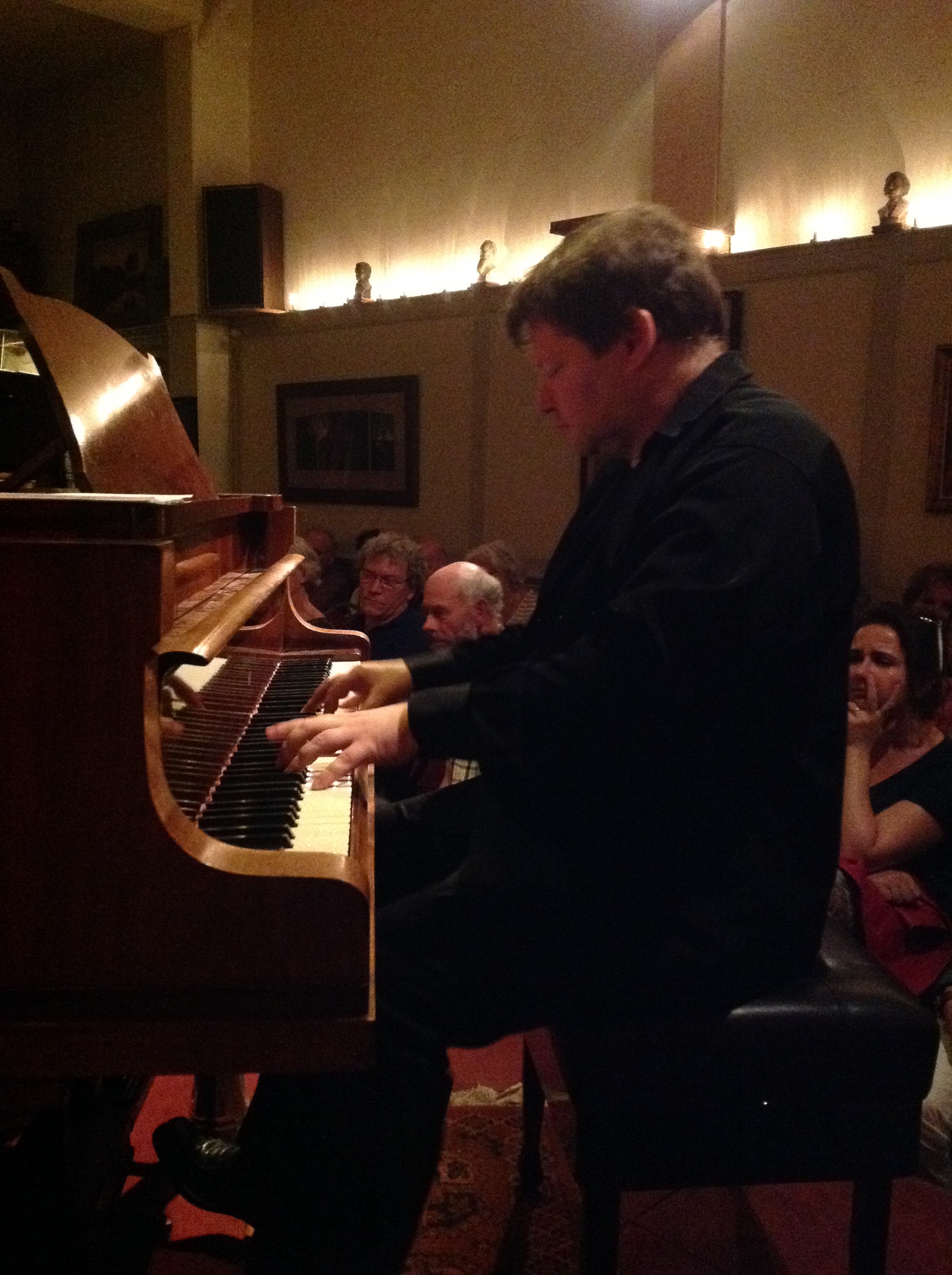 Wim Warman betovert de luisteraars, Pianola Museum 2016