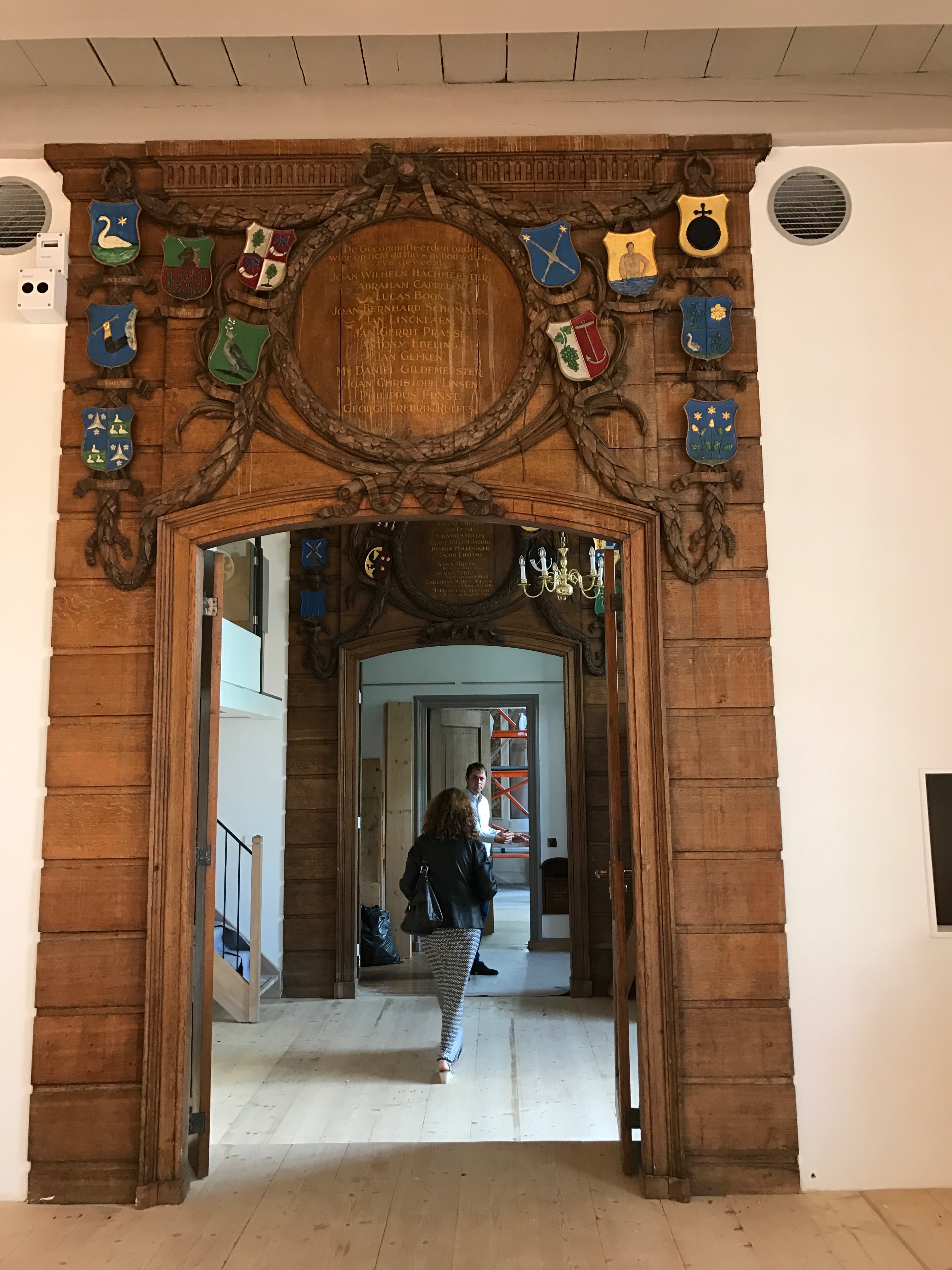 Luther Museum, doorkijkje vanuit de kerkzaal 