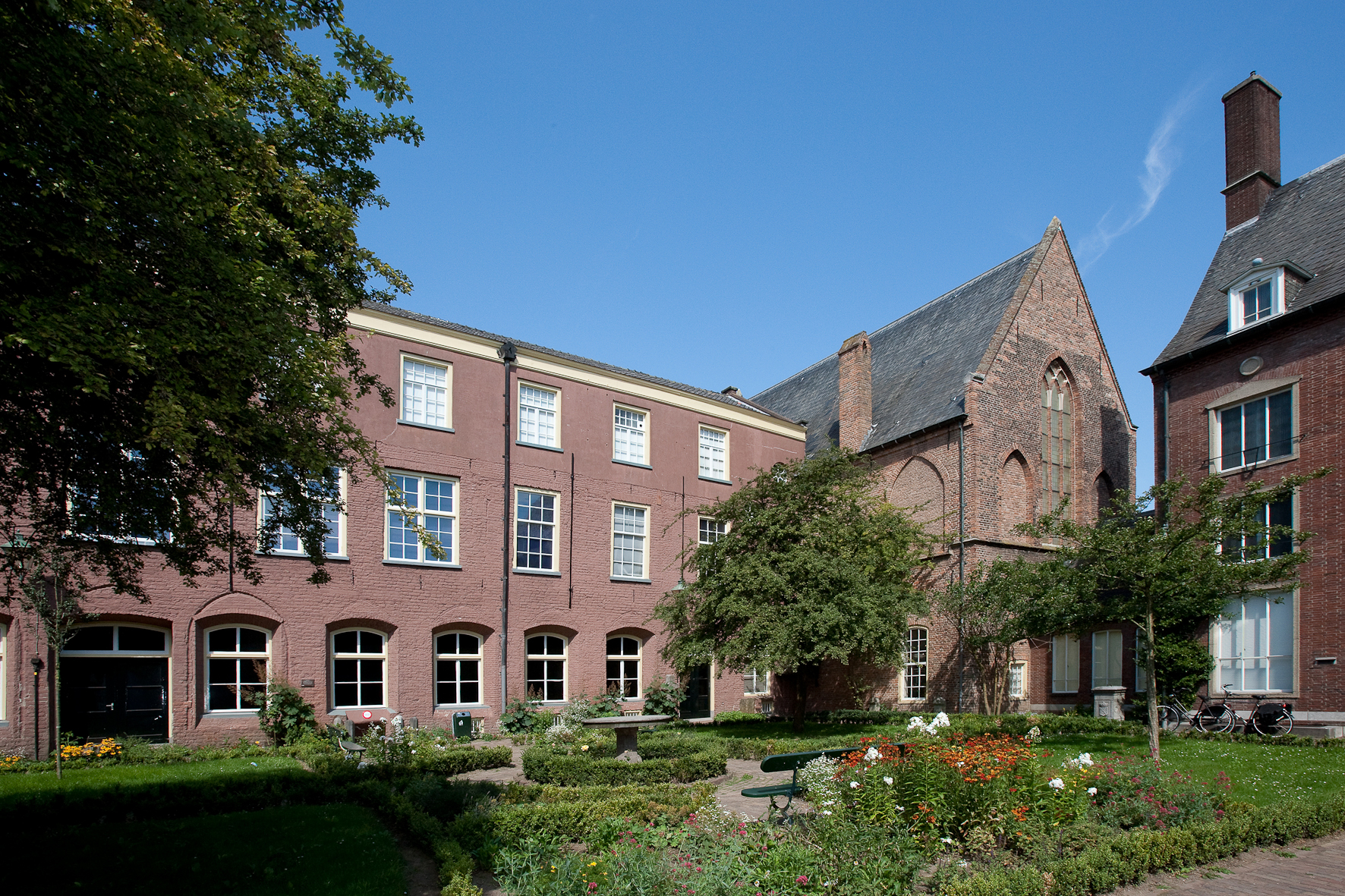 tuin van het Stedelijk Museum Zutphen