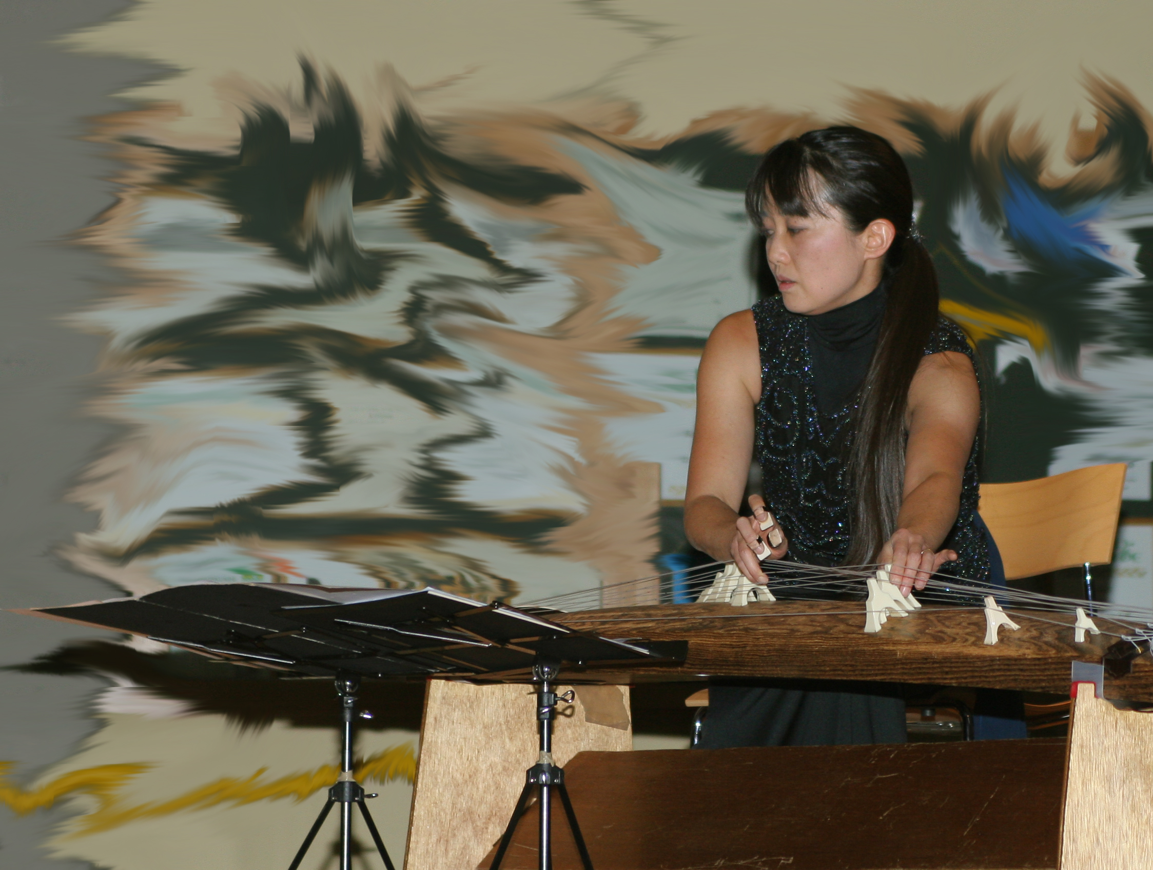 Makiko Goto: koto, foto Ulrich Jung