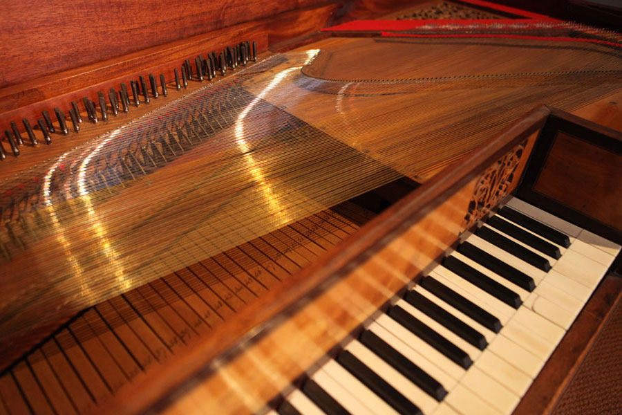 fortepiano detail